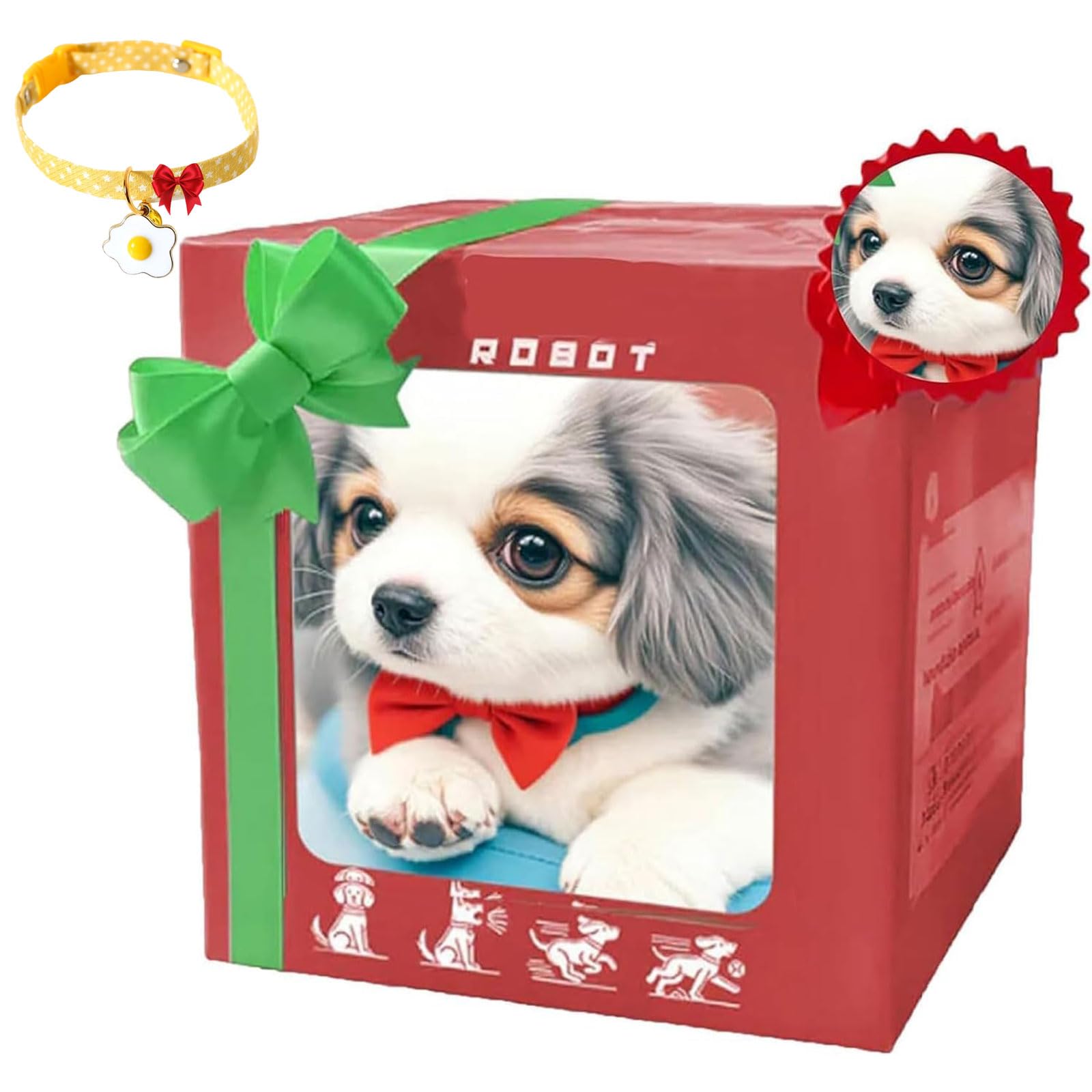 Amazon.co.jp: Smilamo 2026 新型 Ai Robot Dog Nicco - 本物の犬の